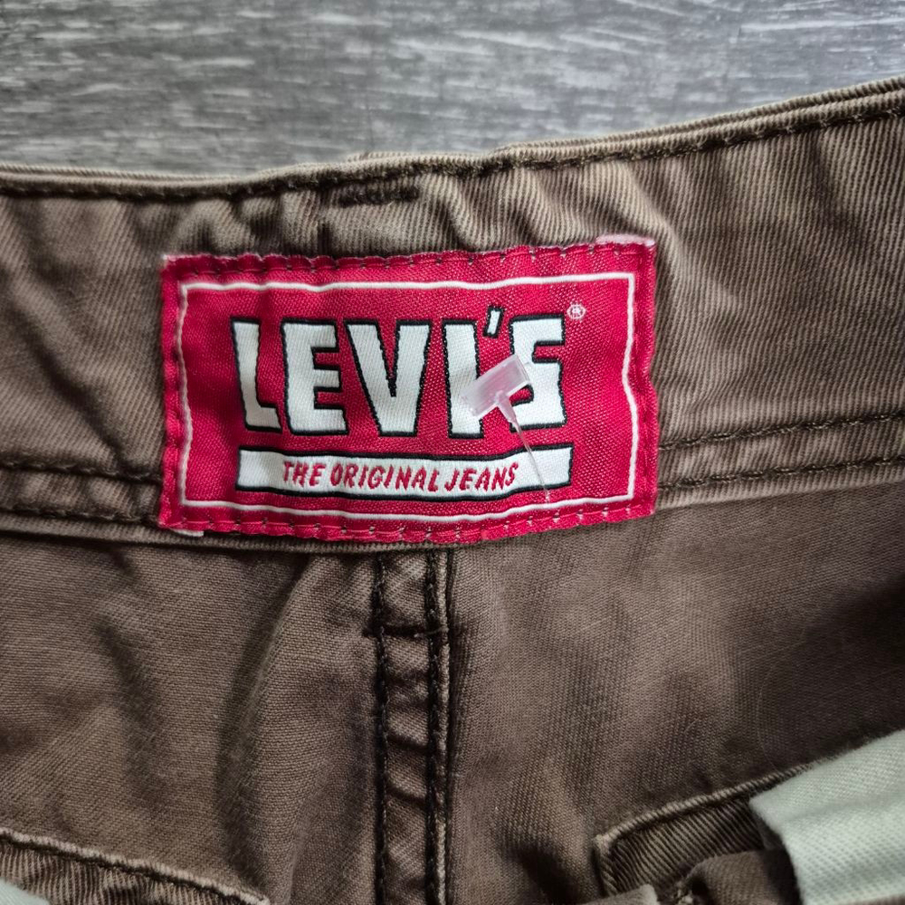Men's Levi's Brown Cargo Shorts Waist 29 - Picture 4 of 7